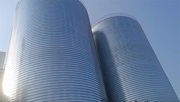 双辽2座混凝土高架卷板仓