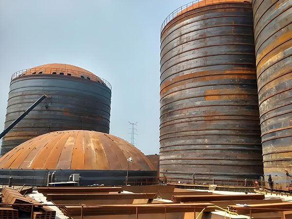 双辽焦粉钢板仓